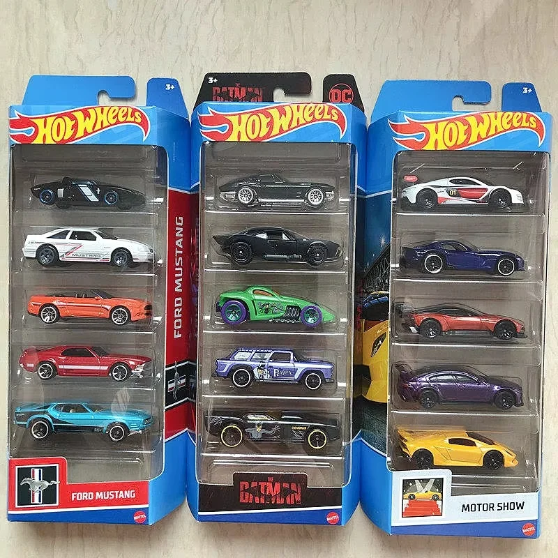 Hot Wheels Formula 1 JLN11 5 Packs 1/64 Scale Diecast Racing Car Alloy Vehicle Fine Workmanship Premium Collectible Model Gift view 2