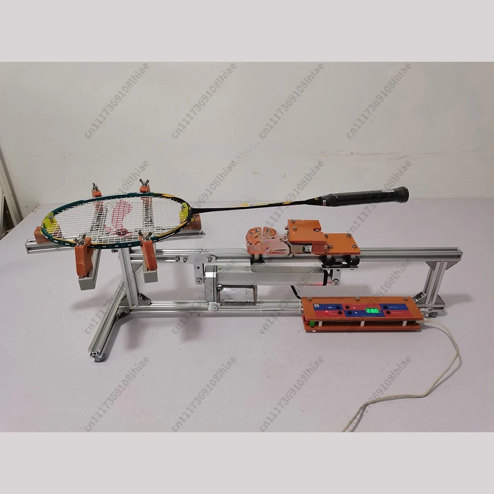 Smart Clamp Electric Racket Stringing Machine Badminton Racket Threading Tool