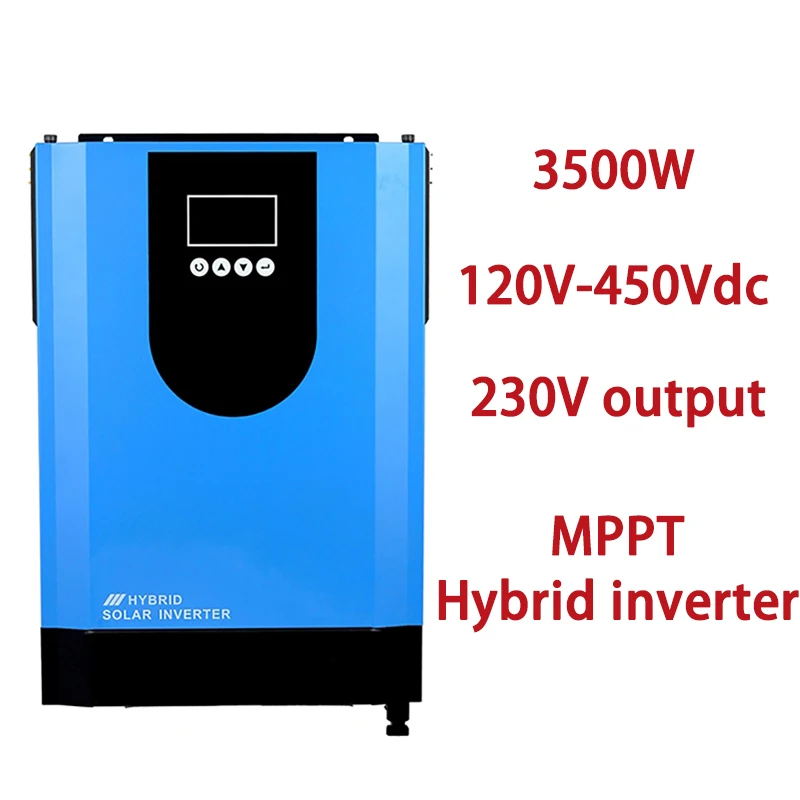 3500W MPPT Solar Inverter Integrated Machine With Wifi 24V Input Range 120V-450VDC 100A Solar Hybrid Inverter Pure Sine Wave