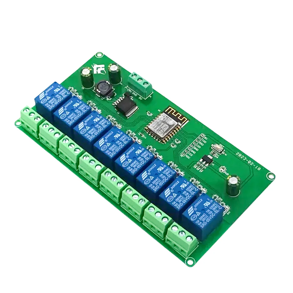 ESP8266 /ESP32 WIFI 8 moduł przekaźnikowy esp-12f /ESP32-WROOM płyta rozwojowa zasilacz 5V/7-28V