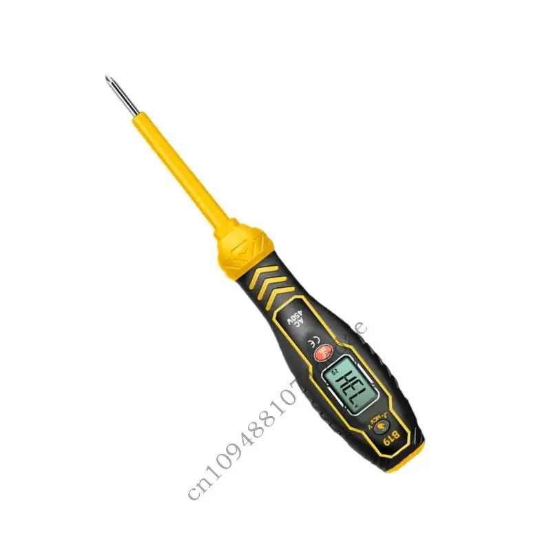 0xxc اختبار الجهد ، قلم اختبار الجهد المنخفض غير الملقح ، مؤشر جهد إنذار LED 11V-450V