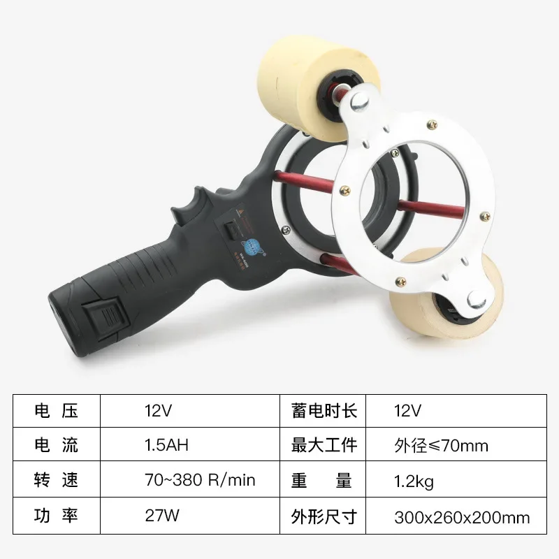 Electric cable tie machine WK-600 air conditioner copper tube insulation cable tie automatic winding Copper tube winding