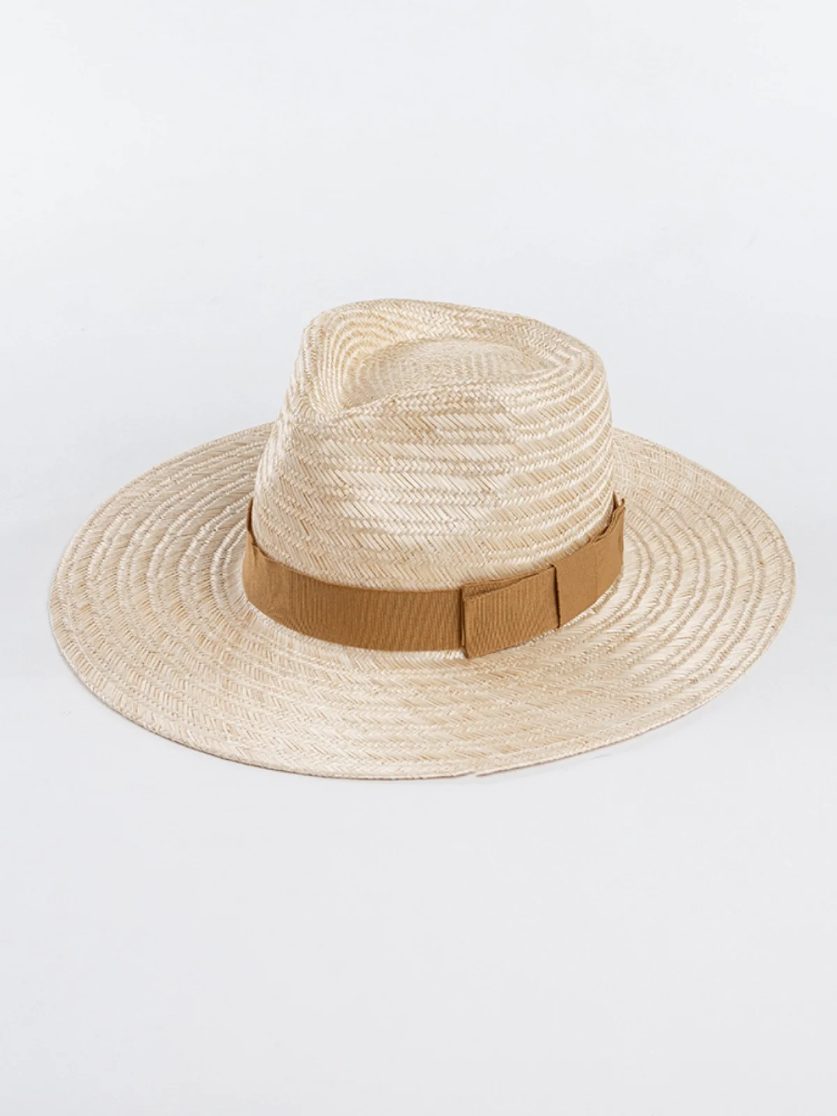 

Летняя модная шляпа ручной работы с широкими полями, защита от солнца, уличная повседневная женская кепка с высоким берцем для путешествий и отдыха