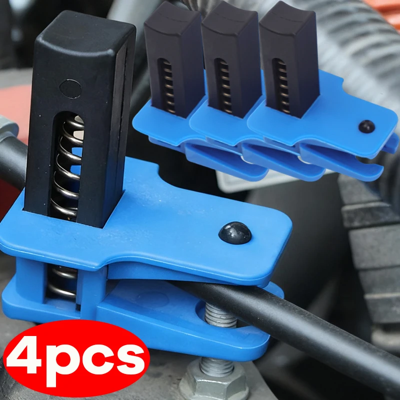 4pcs/set Auto Brake Caliper Piston Seal Plug Tool Auto Brake Oil Brakes Caliper Pipe Plug Tool Prevent Oil Leakage Line Plugs