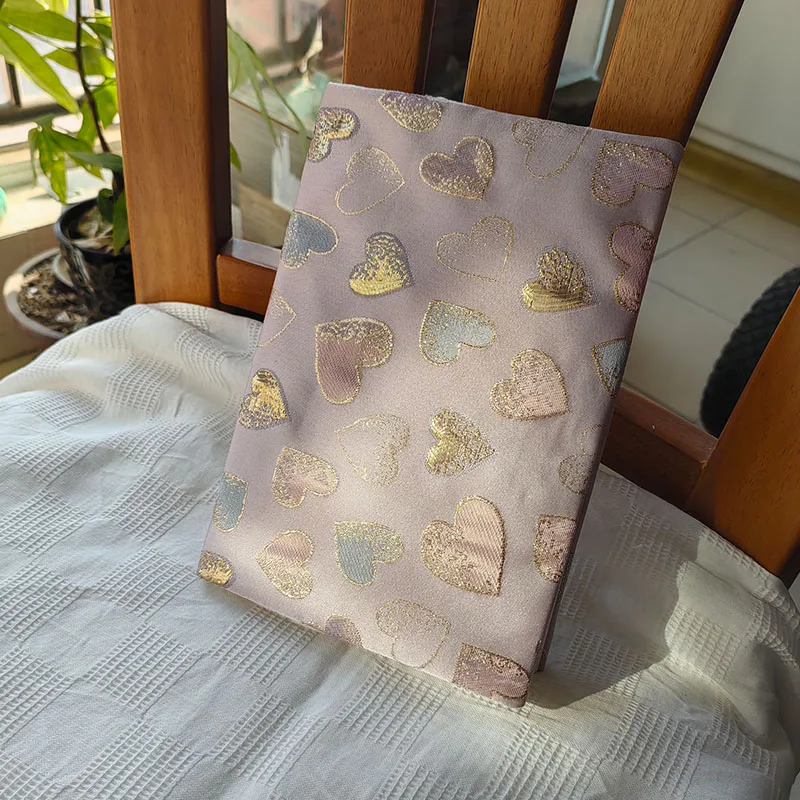 Peach Heart Pattern，A5 Or Customizable Size Adjustable Book Cover