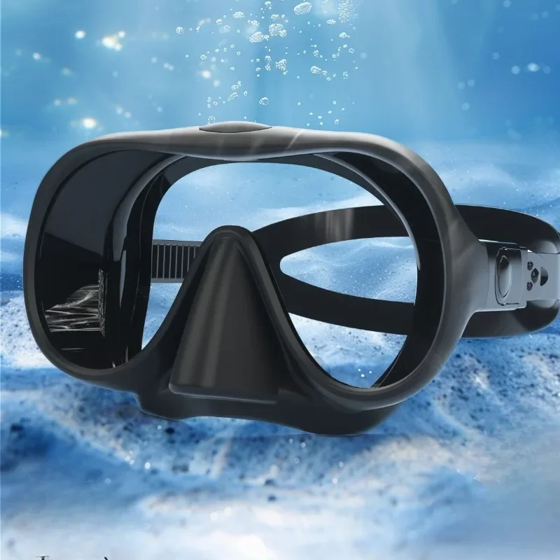 

Diving Mask Can Be Configured with Eye Degree Mask Eyeglasses Scuba for Snorkeli with Tempered Glass LensesHD Wide View Antifog