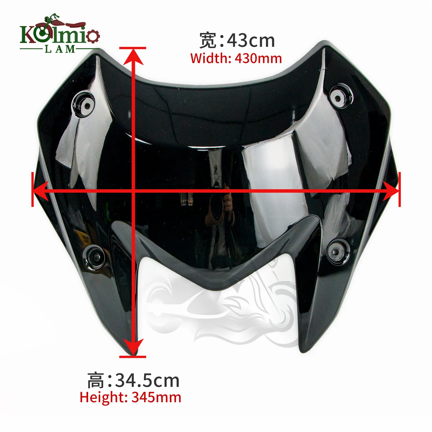 Fit For 2022 - 2023 Yamaha TMAX560 Accessories Motorcycle Windshield Windscreen T-MAX560 TMAX 560 T-Max Tech Max Deflector Visor