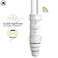 Wavlink AC600 Outdoor WiFi Extender - Dual Band 2.4/5GHz Waterproof Wireless AP/Repeater with High Power Booster