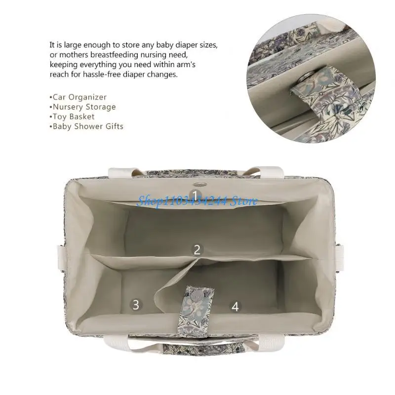 

Shoulder Bags Soft Diaper Bag Lightweight Mom Bag Large Capacity Cosmetic Storage Bag Splashproof Handbag for Women