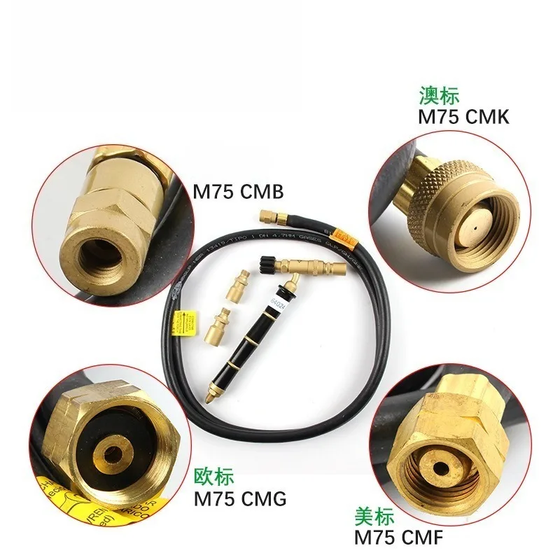 

Американская и австралийская стандартные микро-сварочные горелки, мини-набор горелок с шлангом и насадкой, без терминалов