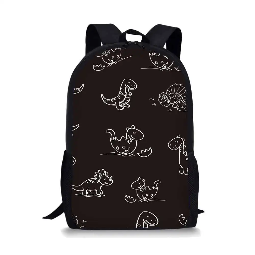 Mochila escolar con patrón de dinosaurio de dibujos animados para niños, morral escolar de moda para niños, adolescentes, niñas, bolsa de libros multifuncional