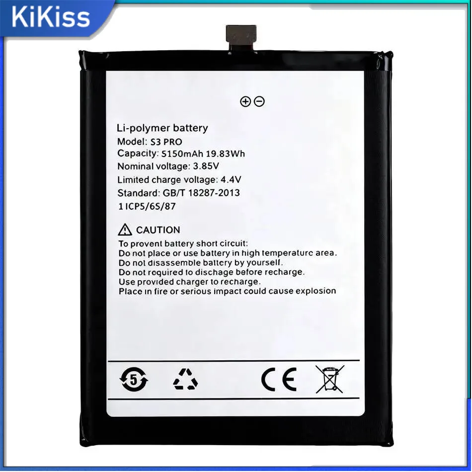 

Reliable Replacement 5150Mah For Umidigi Umi F1 Play S3 Pro Mobile Phone Battery