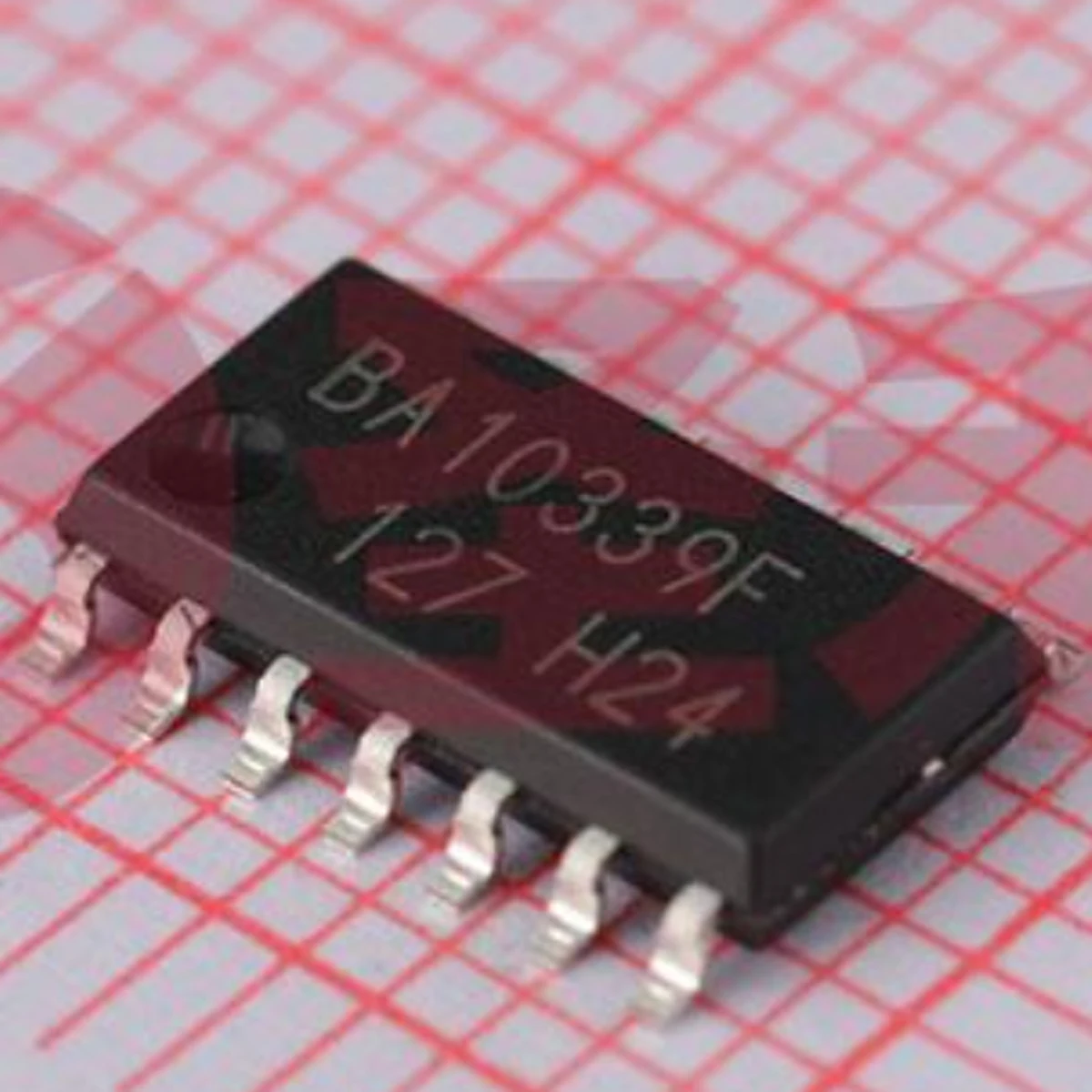 BA10339F BA10339F-E2 المقارنة الأصلية الجديدة BA10339F مجموعة مفتوحة 5mV 3V ~ 36V؛ 1.5 فولت ~ 18 فولت 250nA 400ns SOP-14 SOP14 مقارنة BA10339F
