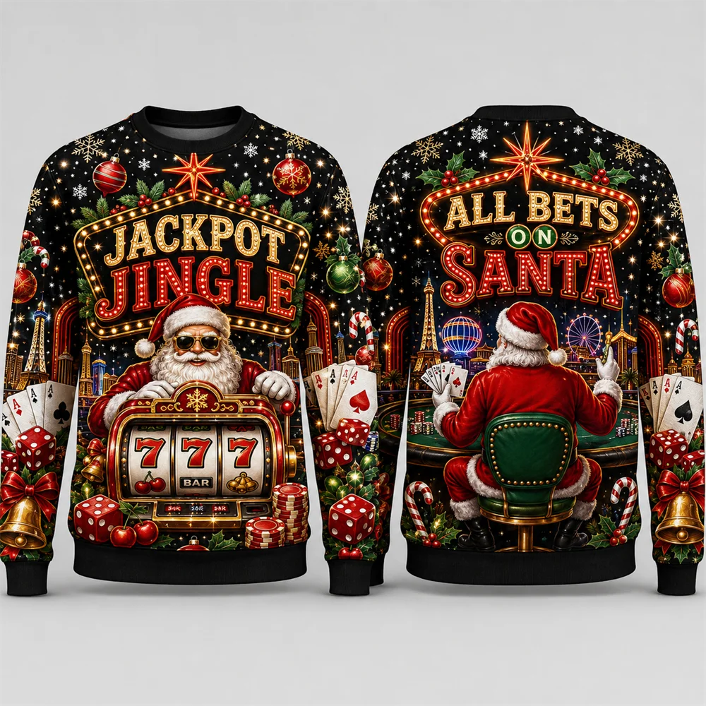 เสื้อสเวตเตอร์คริสต์มาสลายกราฟ - 3D Printing Xmas บทวิจารณ์และราคา