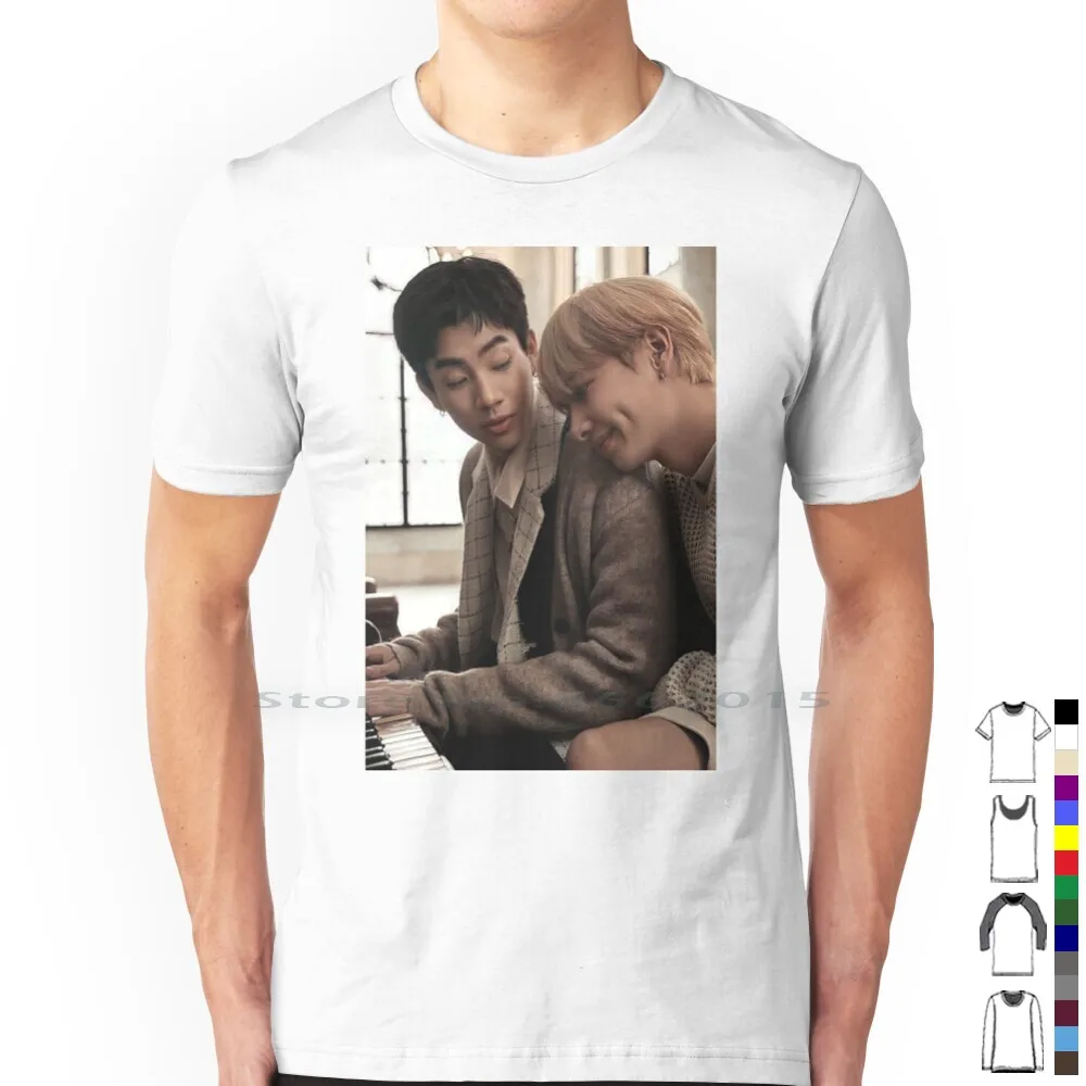 Offgun T Shirt 100% Cotton Off Gun Papi Babi Gmmtv Gmmboys Thaiboys Loveislove Sarawat Thaimeme Raikantopeni Yaoi Fujoshi