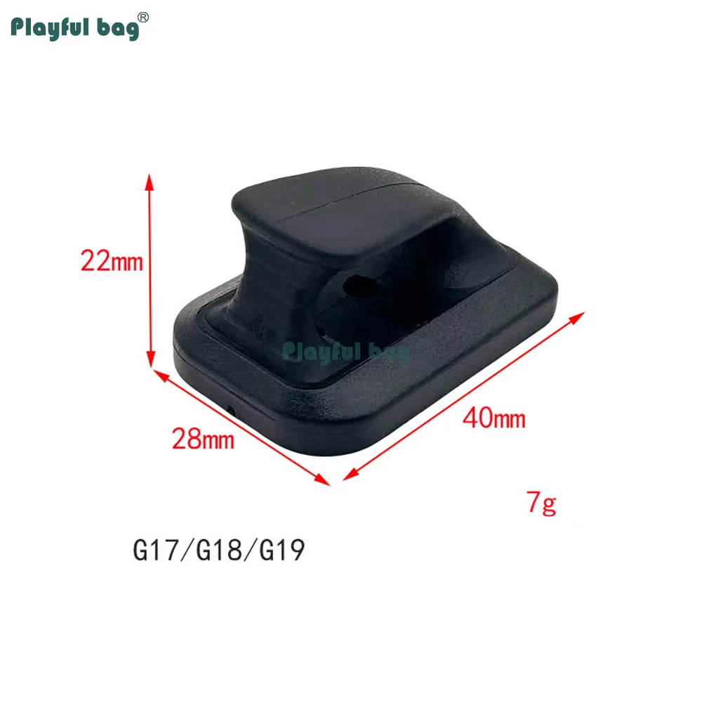 Funda nailon extracción rápida para cargador 9mm Glock 17 - imagen 3