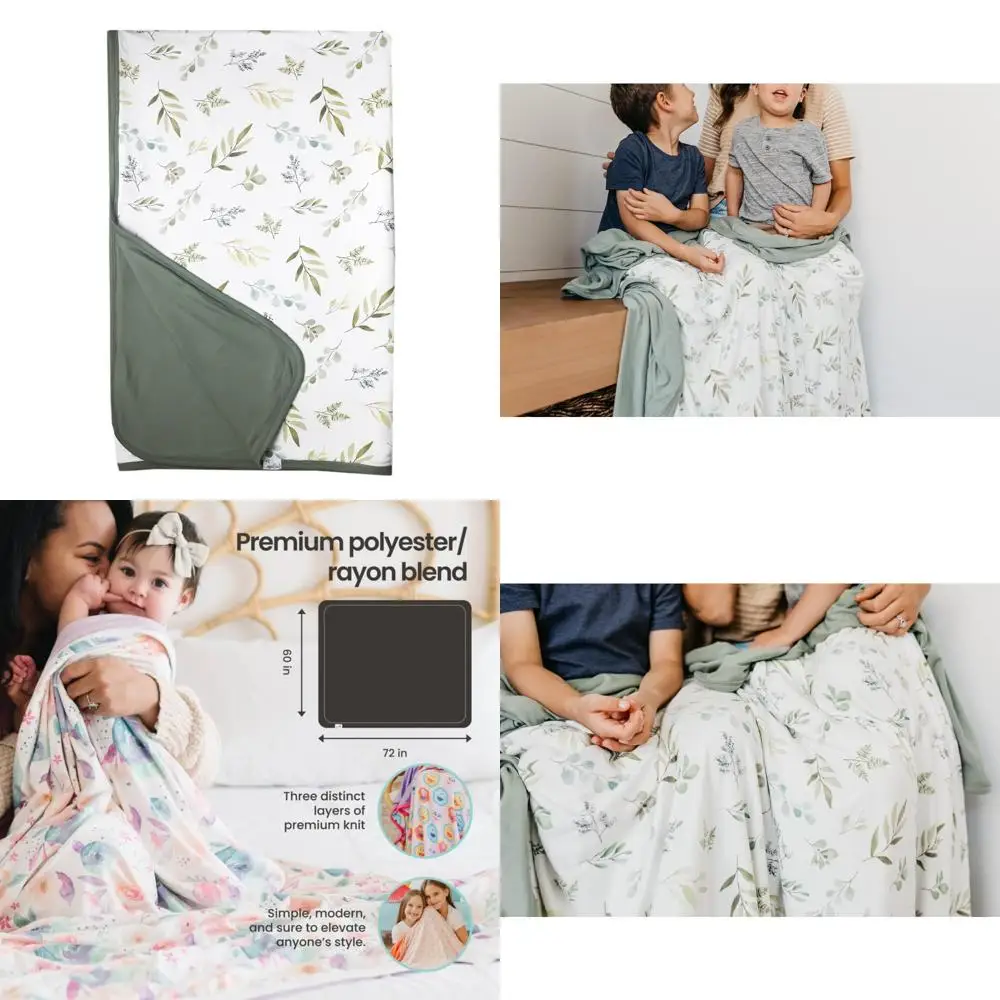 

Luxurious 3-Layer Copper Pearl Baby Blanket: Soft Quilt for Comfortable Toddler Snuggles