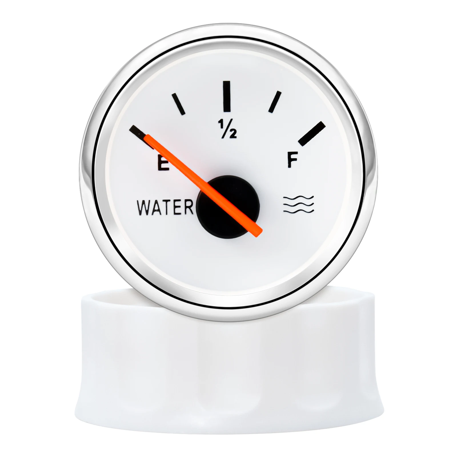 0-190 Ohm Water Level Gauge + Water Float Sensor 52mm Water Tank Meter Indicator Red Backlight 100-600mm Stainless Steel Sensor