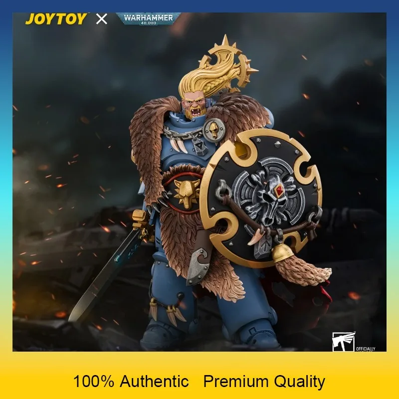 Pre-order JOYTOY Warhammer 40K Space Wolves Wolf Guard Battle Leader 1/18 Scale Collectible Action Figure, Shipment in November