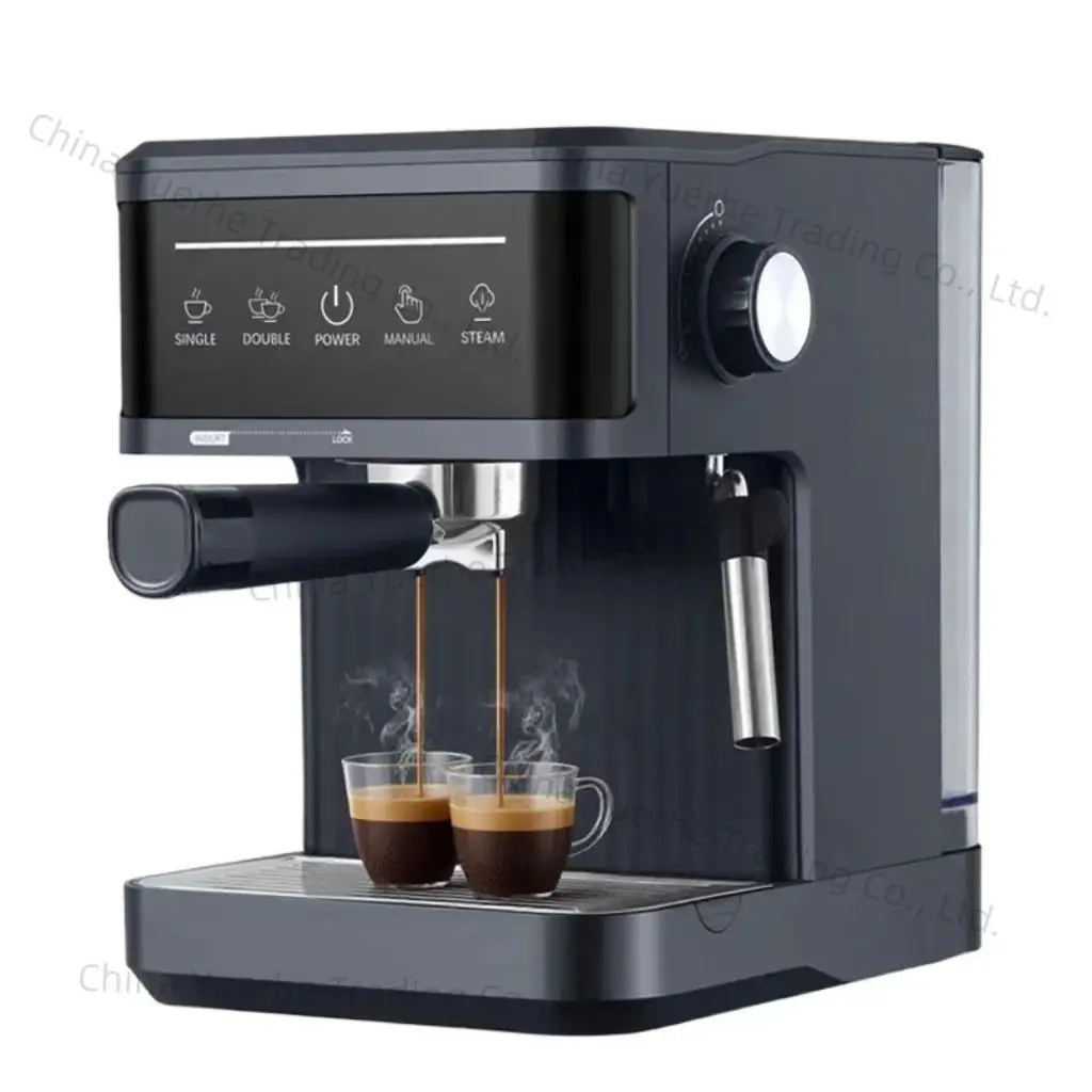 

Espresso Machine Home Small Semi-Automatic 20Bar Coffee + Milk Foam