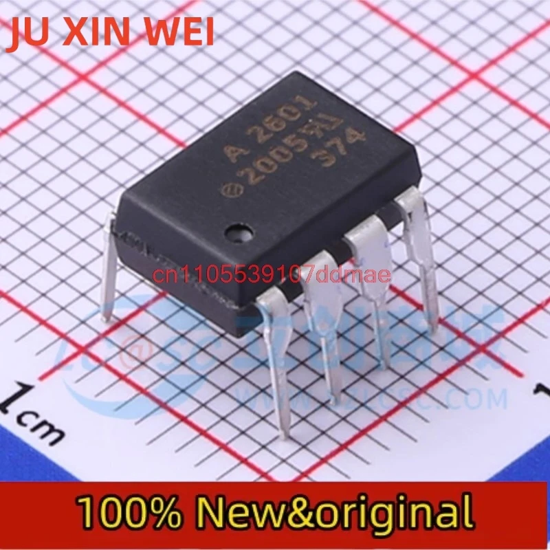 7pcs  HCPL-2601-000E Brand: Broadcom/AVAGO Encapsulation: DIP-8 Brand new original genuine products in stock
