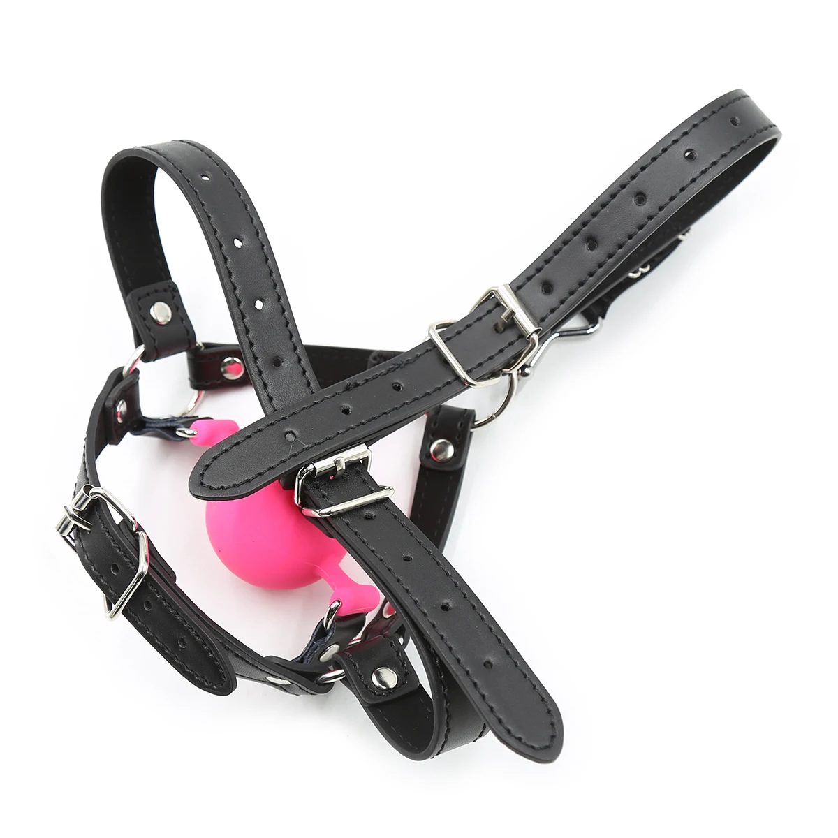 VHppy SM Sex Toys para adultos, mordaça, nariz ganchos, máscaras, bolas de silicone, babando buraco, jogos de escravidão, BDSM, estimulação