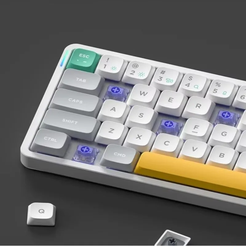 Nuphy Air60 V2 Short Axis Mechanical Keyboard Three Mode Connection Mac Customized Portable Small Array Tablet Laptop Office