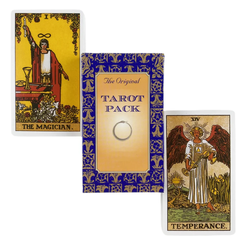 New Sketch Rider Tarot Cards Divination Deck English Versions Edition Oracle Board Playing Game For Party