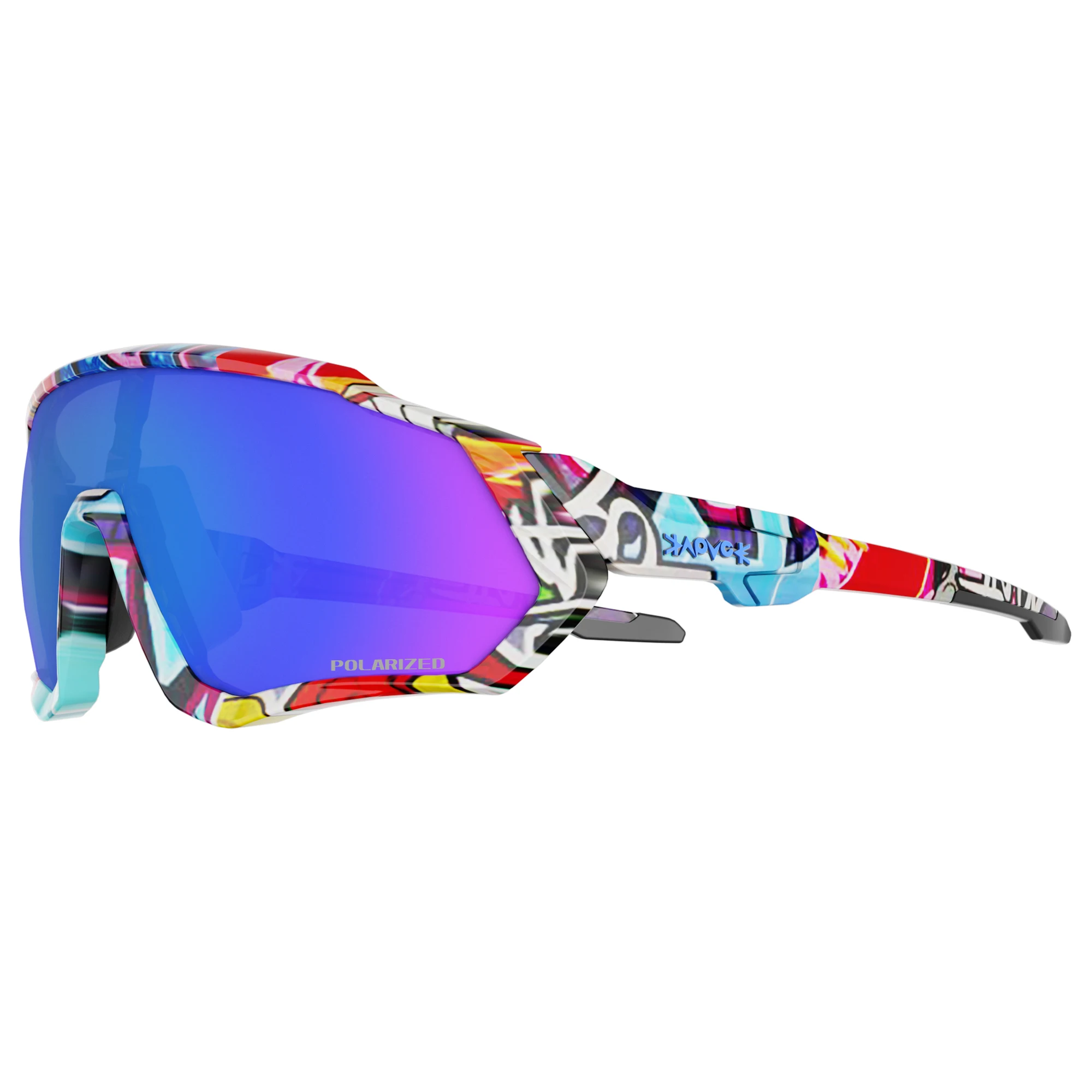 

KAPVOE Polarized Cycling Glasses Outdoor Sports Fishing Sunglasses Men MTB Eyewear Multi-lens Pack Women Road Bike Glasses New