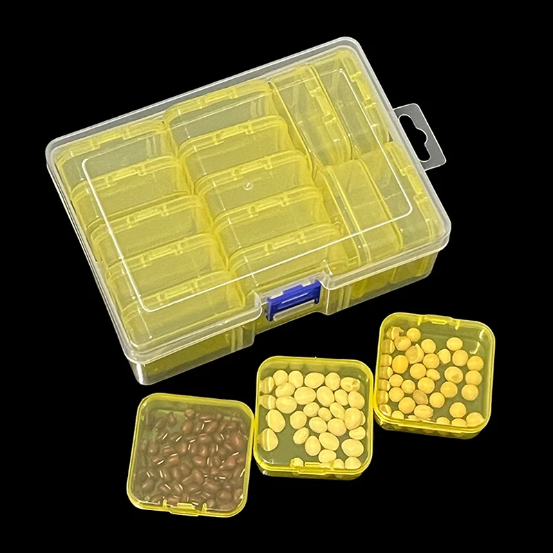 DIY Storage Box Nail Art Jewelry Rhinestone Storage Container Multifunctional Storage Box image 3