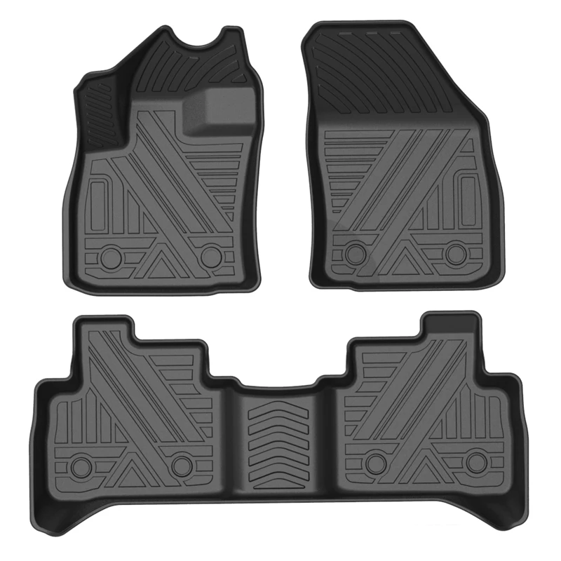 LHD Car Floor Mats For Geely Tugella Xingyue FY11 2019 2020 2021 TPE Left-hand Drive Automatic Car Floor Mats Carpet Accessories