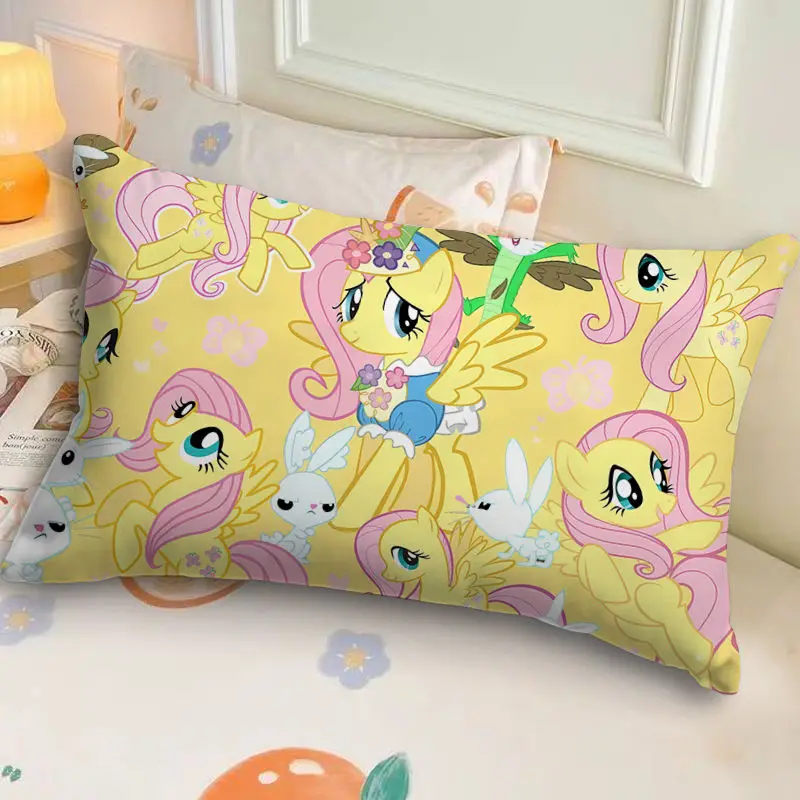 Poszewka na poduszkę Cartoon Anime Cute My Little Pony Series Pinkie Pie Twilight Sparkle Fluttershy Applejack Odpinana poszewka na poduszkę