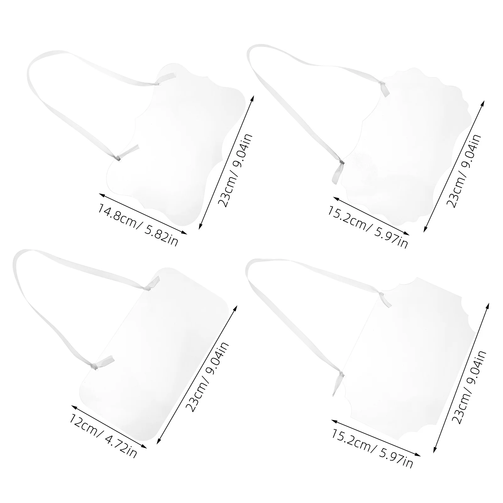 4 قطعة علامات محجوزة من الأكريليك الشفاف علامات كرسي الزفاف علامات معلقة ذاتية الصنع للمنزل والمكتب والحدث علامات اسم الزفاف