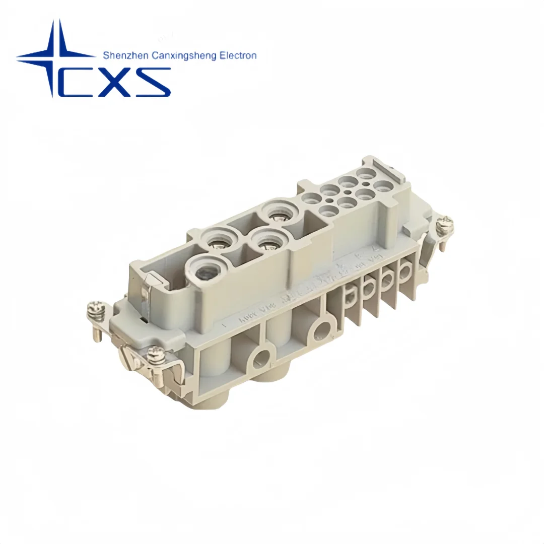 1pcs 09380122701 HARTING 4+8+ GROUNDED HAN K4/8-F-S FEMALE CONNECTORS