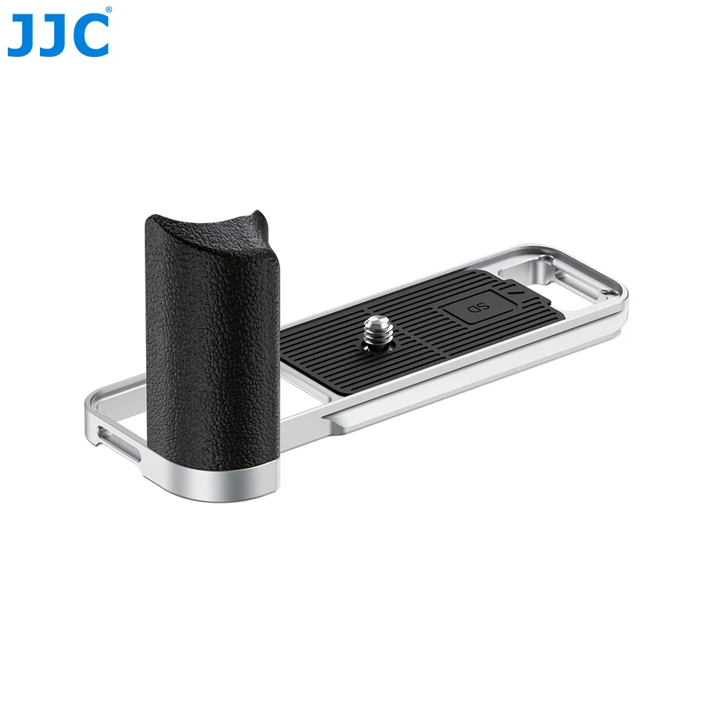 JJC Metallhandgriff für Fujifilm X-E5 spiegellose Kamera, rutschfester Handgriff mit SD-Kartensteckplatz, L-Halterung, Handgriff mit Arca Swiss – Detail 4