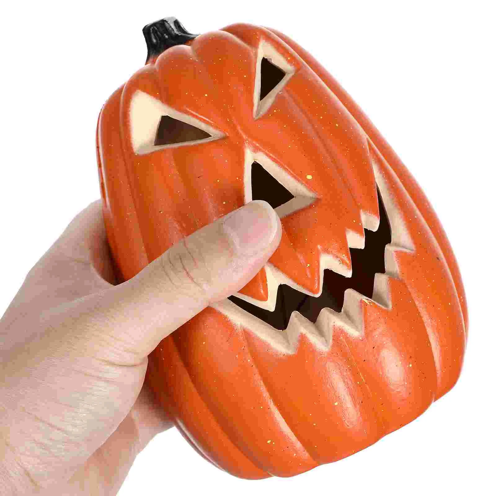 Trick or Treat Blow Mold Decorations Halloween Outdoor Party Activity Layout Pumpkin Lights Autumn Home