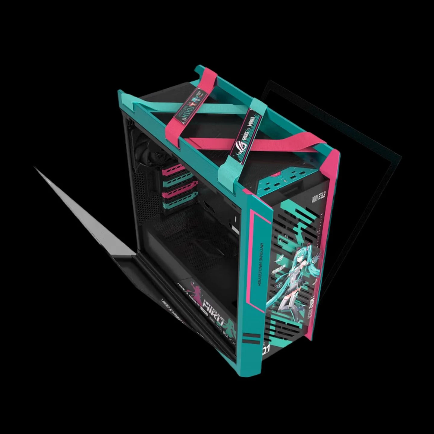 

Новый корпус для игрового ПК ROG Strix Helios Gx601S ROJI Mid Tower с поддержкой кулера 420 мм и ARGB-подсветкой (только корпус)