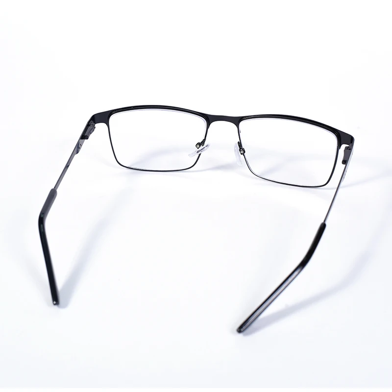 2025 NEUE Männer Blau licht blockieren Lesebrille für Männer Metall Vollformat Leser Lupe Presbyopie Objektiv Brillen + 75 + 100 + 125 – Detail 10