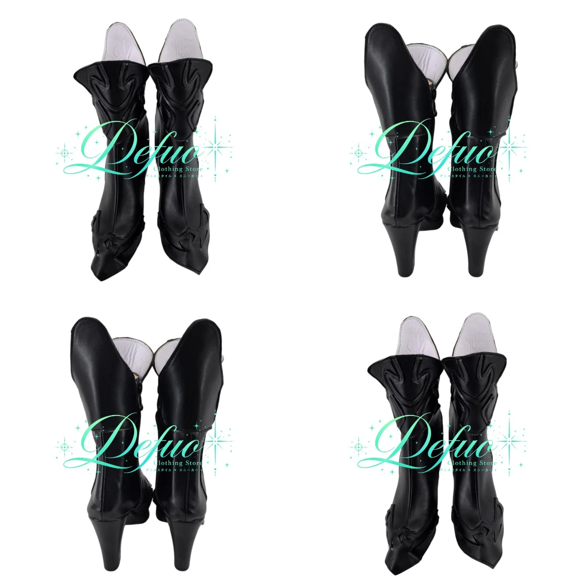 

Fantasy Game Character Scathach Cosplay Shoes Custom Boots Handmade Convention Stage Performance Footwear