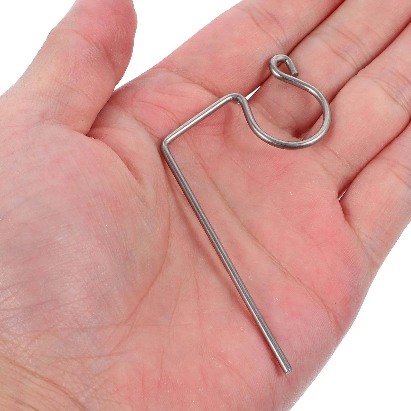 

50Pcs Metal Hooks for Gutter Guards Heavy Duty Outdoor Light Hangers for Christmas Lights and Outdoor String Lights