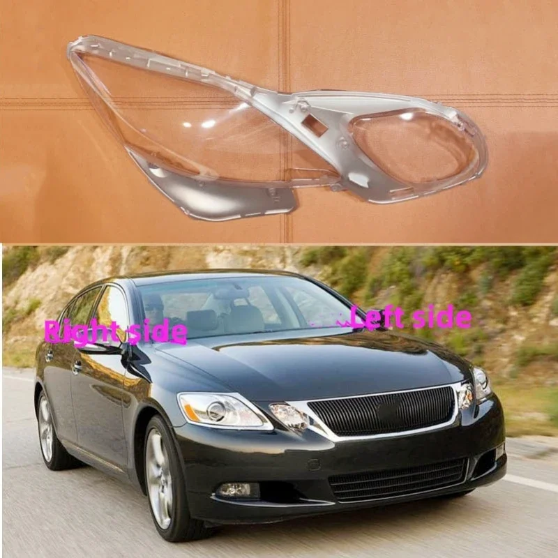 Car Headlamp Lens For Lexus GS300 GS430 GS450h GS460 2004 2005- 2010 2011 Car Headlight cover Headlamp Lens Auto Shell Cover