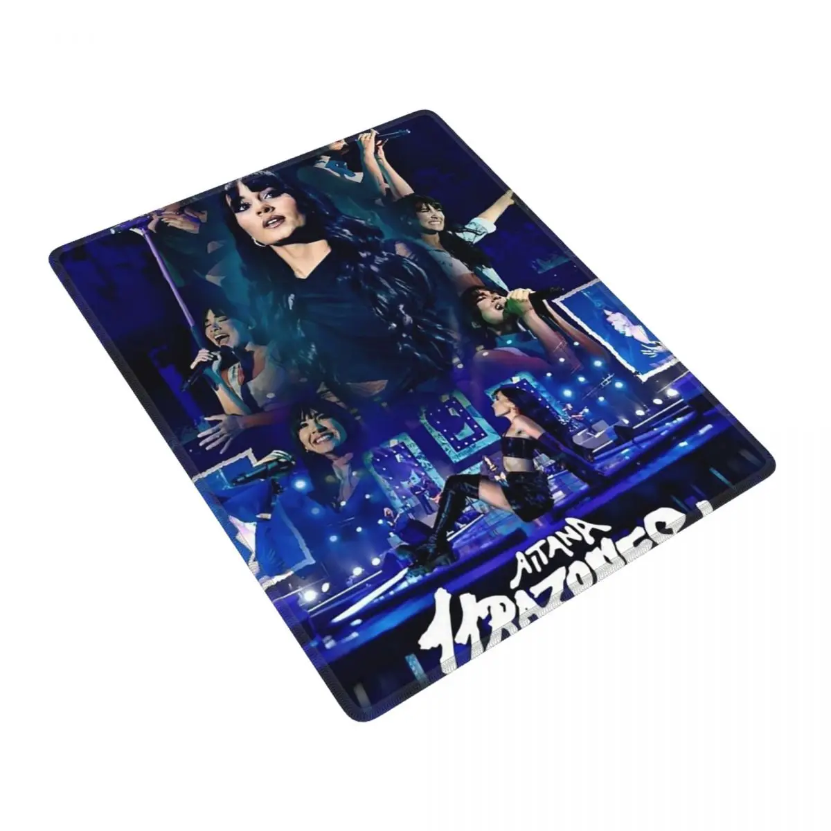 

Коврик для мыши Beauty Aitana Spanish Singer, коврик для геймеров, для ПК и ноутбуков, коврик для клавиатуры, компьютерный игровой коврик для стола, 7x9 дюймов, 22x18 см