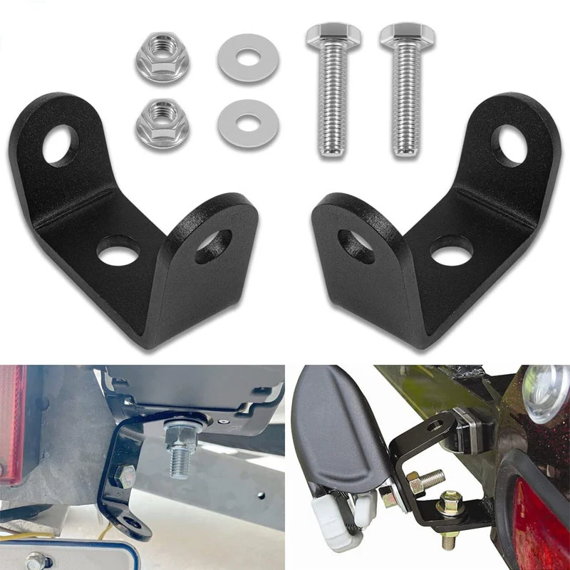 Mounting Bracket Kit for BoatBuckle G2 Retractable Transom Straps Universal Mounting Bracket & Boat Trailers 3-Sided Brackets