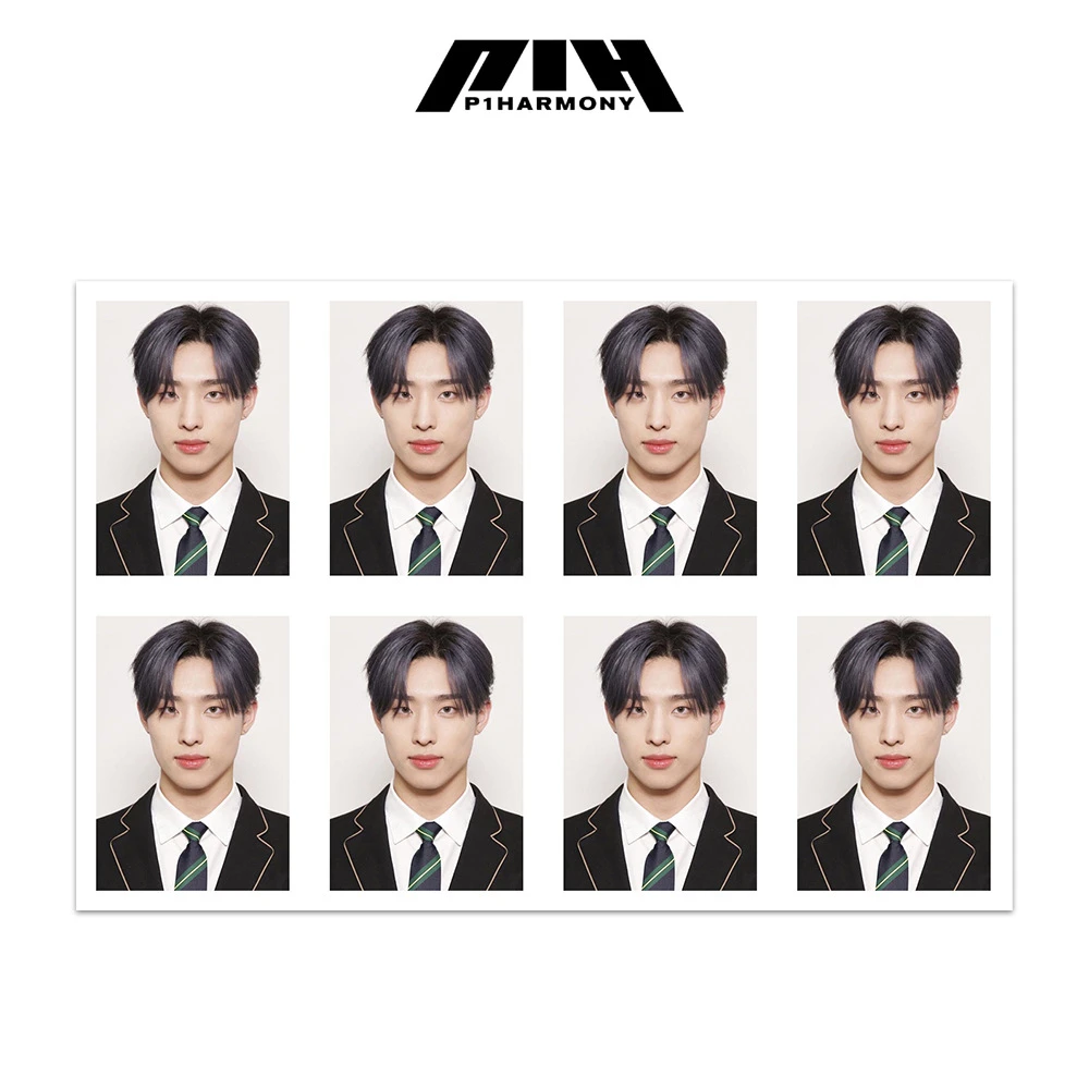 KPOP P1Harmony One Inch ID Foto THEO KEEHO INTAK SOUL JIUNG Killin' It Mitglied Fotokarten JONG SEOB Fans Sammeln Sie ein Geschenk