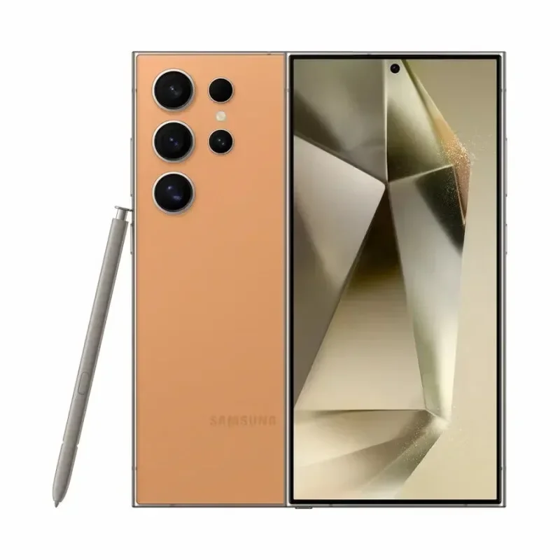 هاتف Samsung Galaxy S24 Ultra s24u 5G s928u s928u1 108MP 12GB RAM 256GB/512GB R0M 200MP 5000mAh 6.8 "Snapdragon 8 هاتف محمول