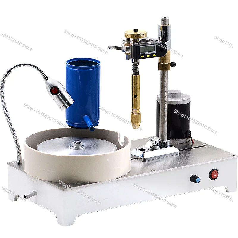 

Speed Adjustable Gem Faceting Machine, Lapidary Equipment for Gemstone Cutting & Polishing