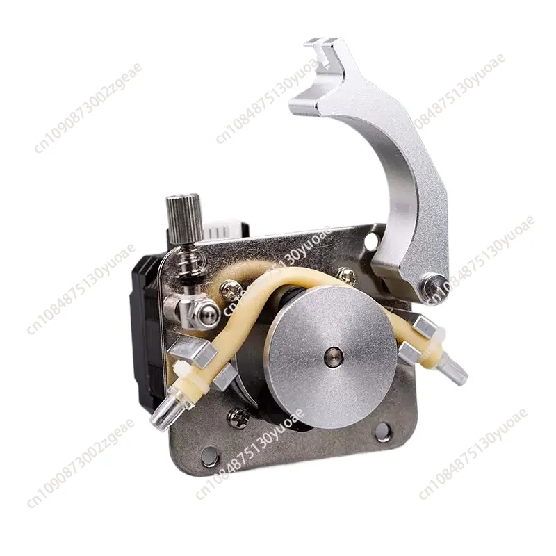 

High-precision Self-priming Viscous Pump Peristaltic Pump Stepper Motor Stainless Steel Liquid Pump 3-50V 5-20W 0.05-200ml/min