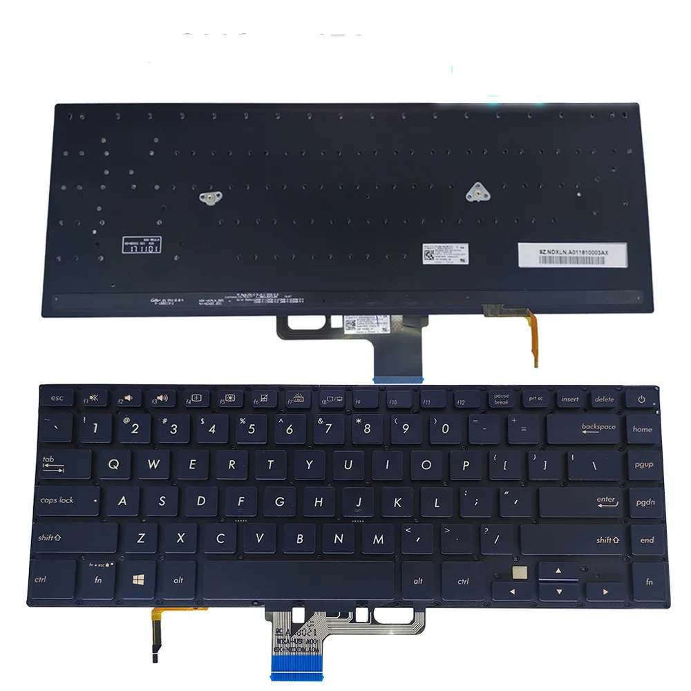 New For Asus Pro UX550 UX550VE UX550VD UX530 UX550 UX580 UX530UX UX530UQ UX5 Laptop US keyboard backlit 0KNB0-4624US00 NSK-WK1BU