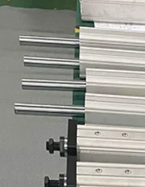 Three dimensional probe, three coordinate measuring needle, ruby 0.5/1 gauge probe, stainless steel measuring rod thread M2