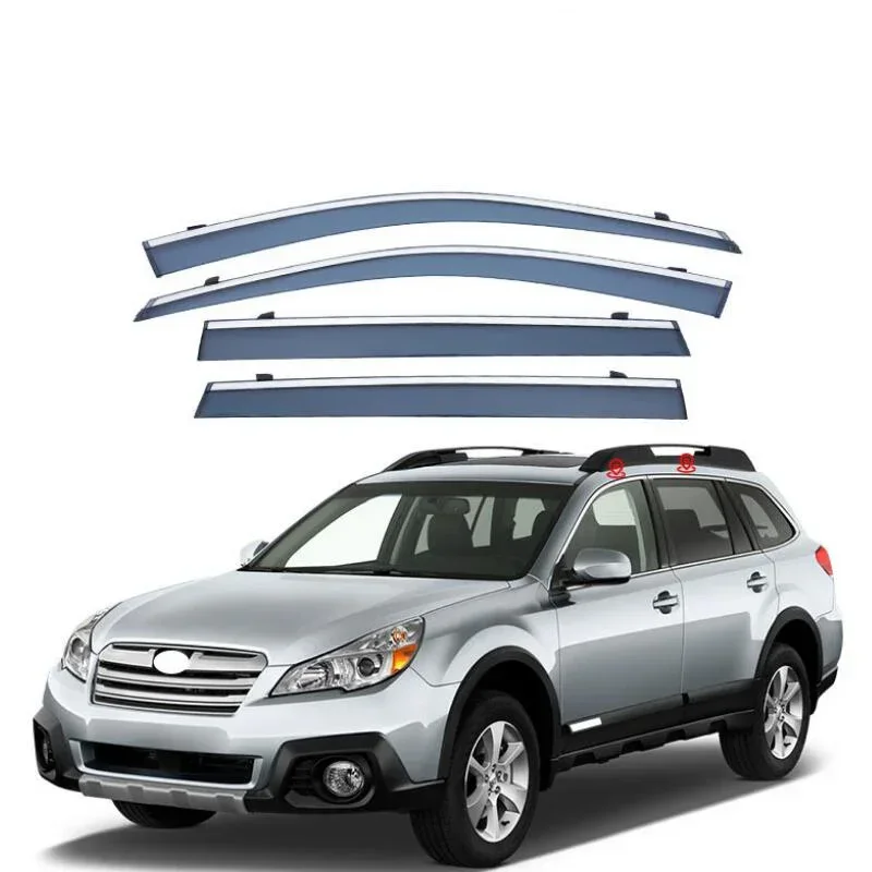 Window Visor Side Window Deflector Rain Guard Awnings & Shelters For Subaru Outback 2009 2010 2011 2012 2013 2014 2015 2016-2023